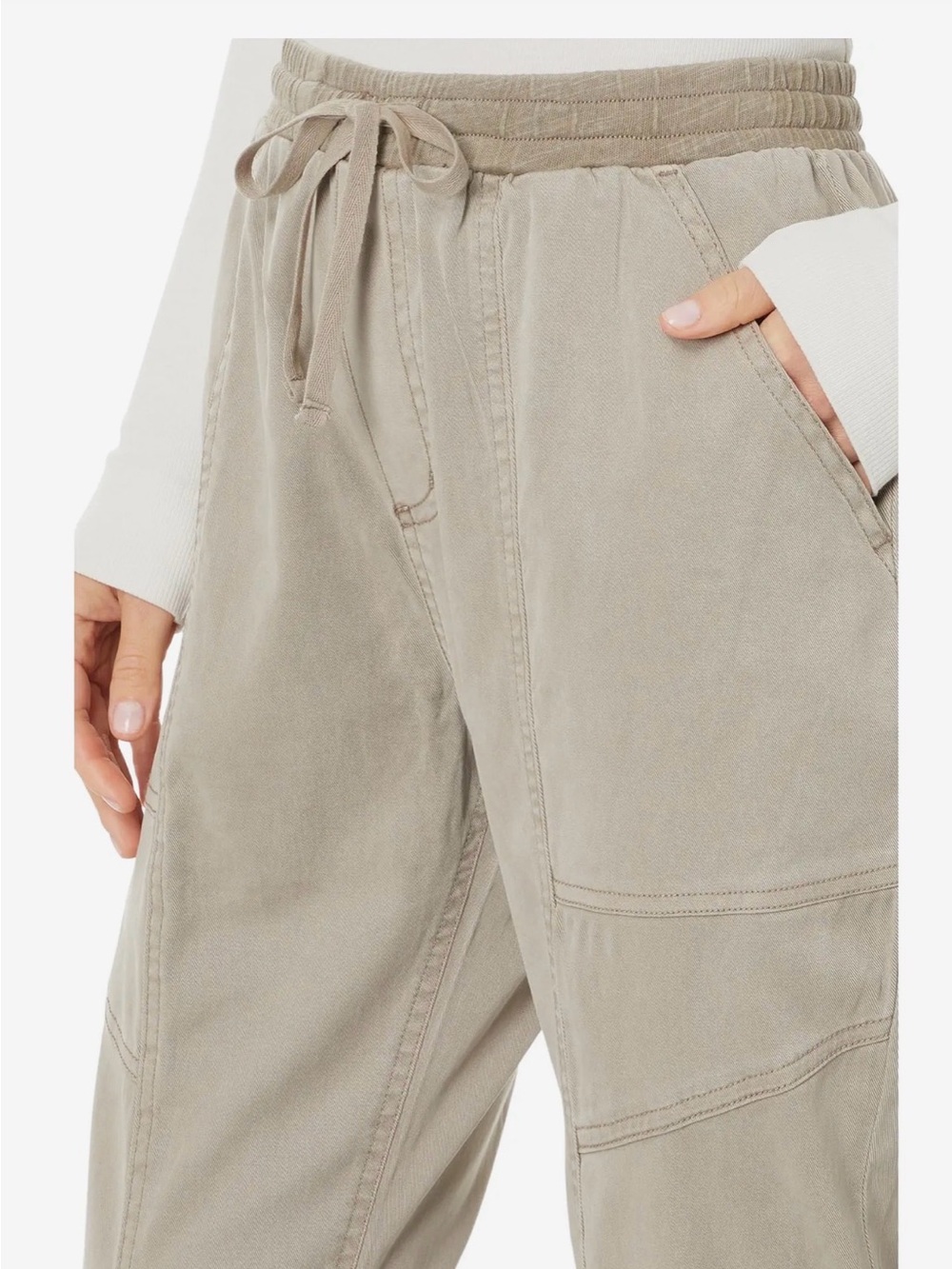 NWT Splendid Shay Twill Pants Tawny Sz S - Picture 3 of 12